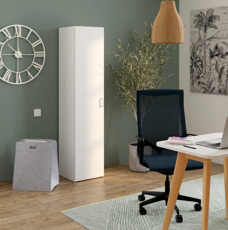 فرنتشر ستور دولاب مودرن ام دى اف 1 درفة - ارتفاع 190 سم - عرض 45 سم - عمق 45 سم من فرنتشر ستور . - Image 1